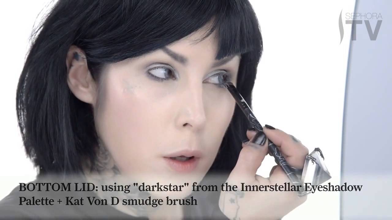 The Innerstellar Eyeshadow Makeup Tutorial by Kat Von D   Sephora