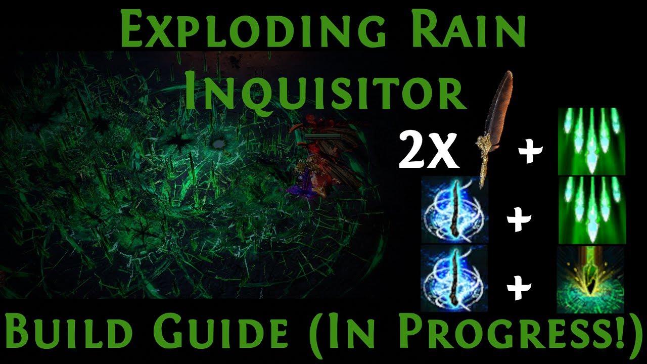 [PoE] [Guide] Bladefall + Blade Blast Inquisitor 3.10 Delirium | 2x Poet's Pen + 2x Spellslinger