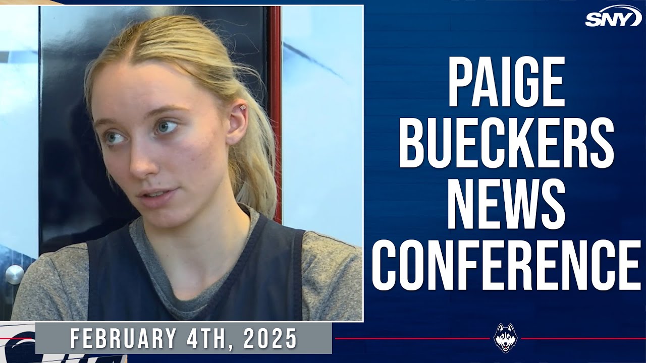 Paige Bueckers 'very excited' to write next chapter in storied UConn-Tennessee rivalry | SNY