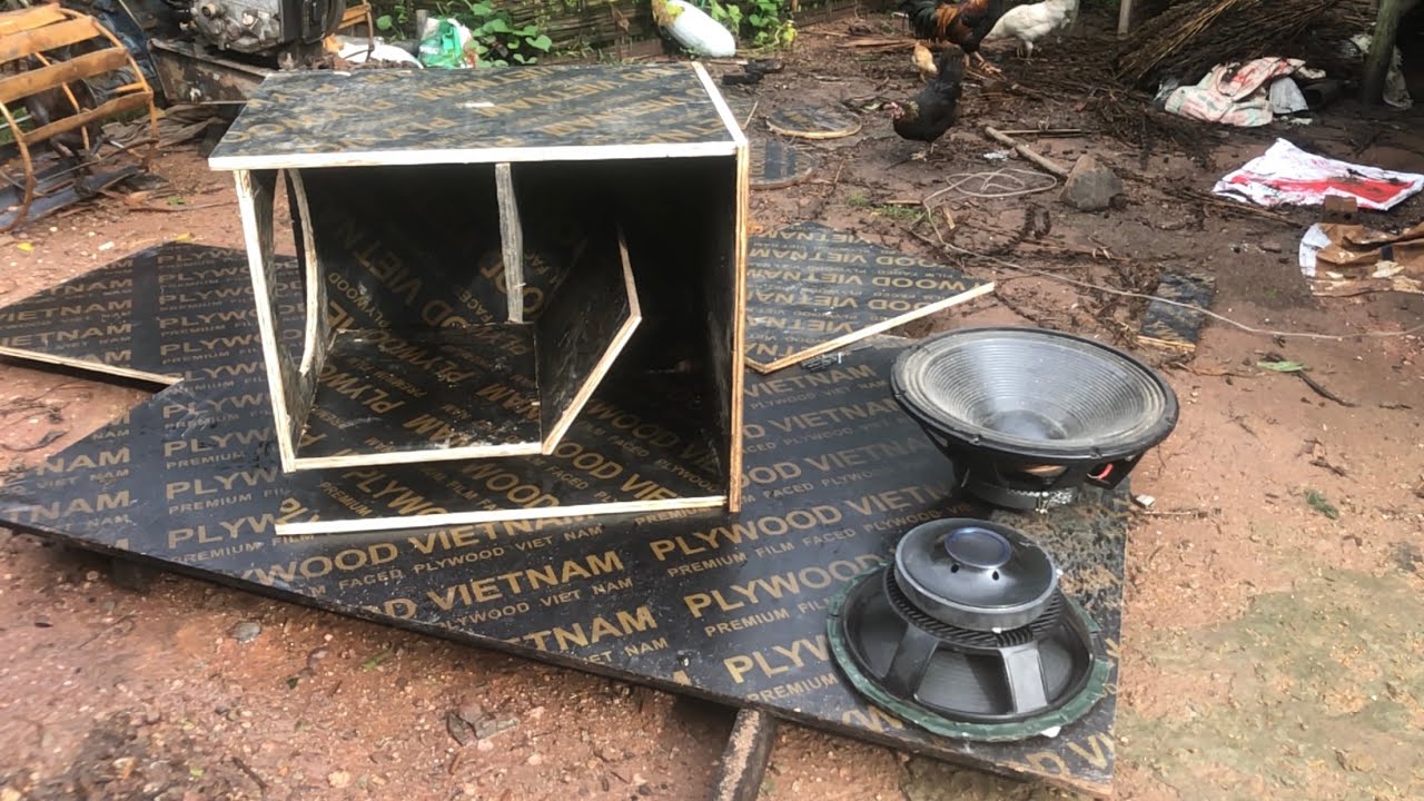 Tập Đóng Thùng Loa SUB Hơi 50 coil 100 và thực tế ra làm sao