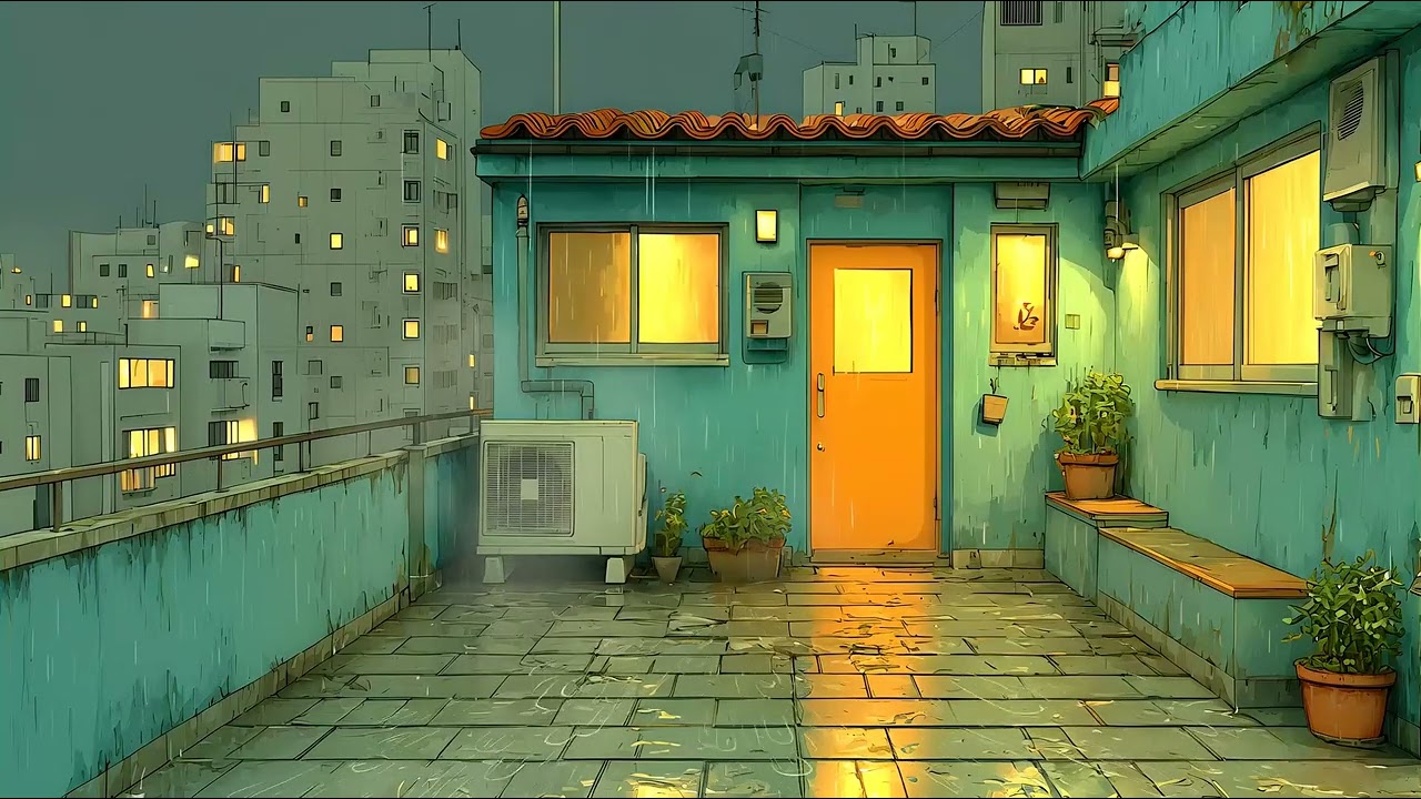 𝐏𝐥𝐚𝐲𝐥𝐢𝐬𝐭🎧 따뜻한 밤💛 Cozy Night Pop Vibes✨Rooftop & Rain