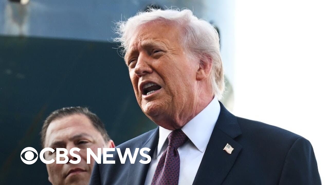 Trump addresses Iran negotiations while visiting Texas: 