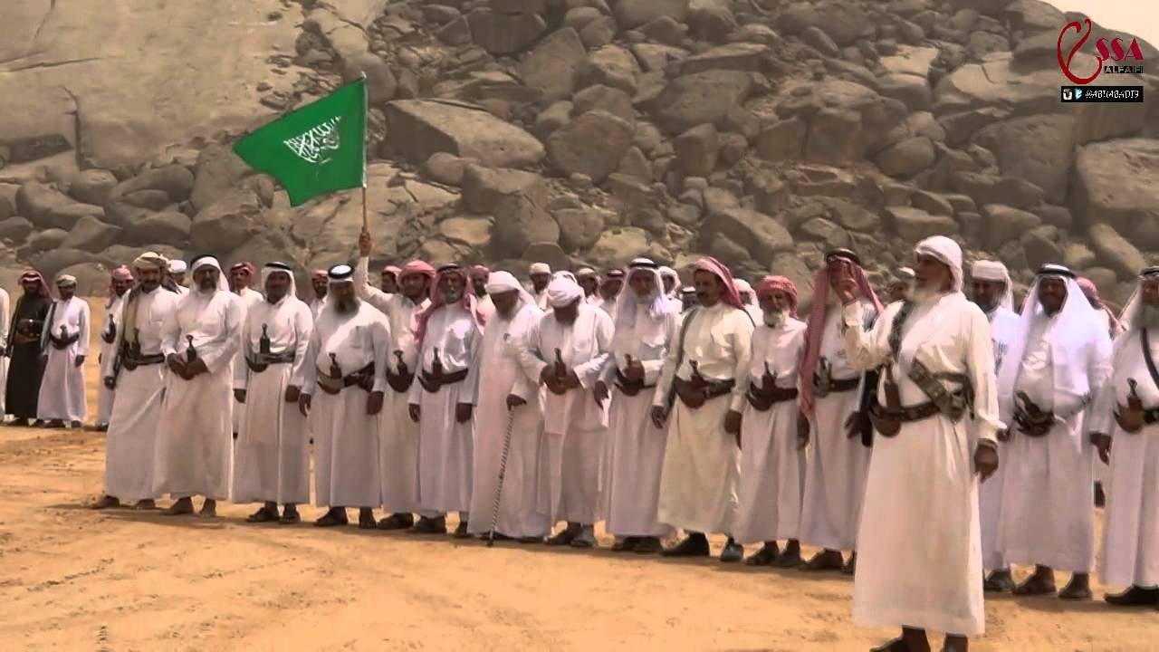 قبيلة آل سويدان وقبيلة آل قريع تستقبل وحدات الجيش السعودي المرابطين على الحدود السعودية اليمنية
