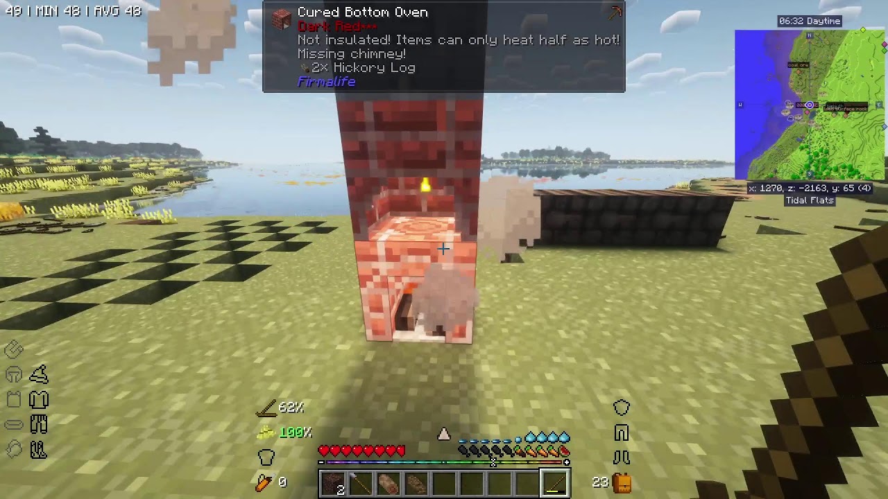 2026-02-17 | MineCraft 1.20.1 - TerraFirmaGreg-Modern - Episode 002 | ENG/PL | @pel00