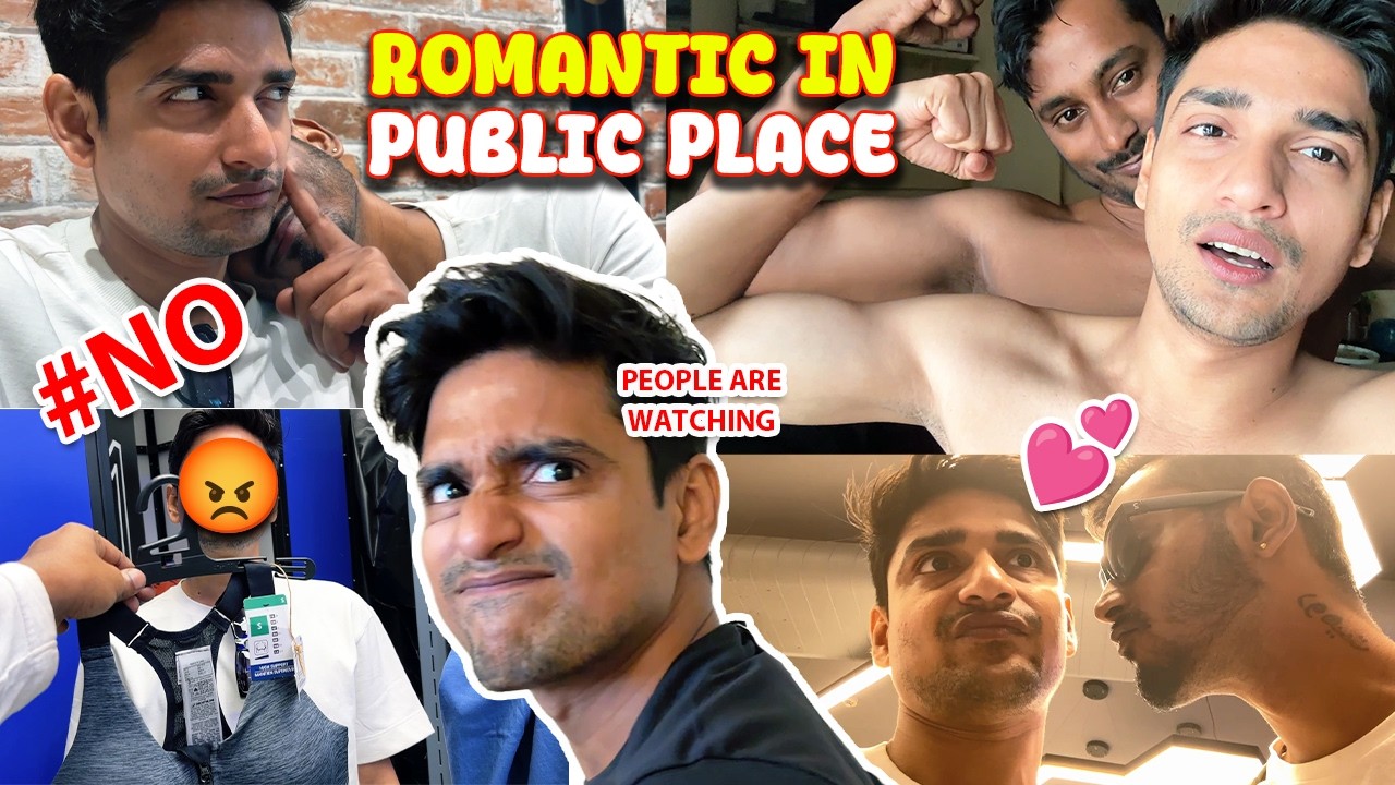 My boyfriend got romantic in public | Couple Prank | Mr & Mr Rohit ❤️