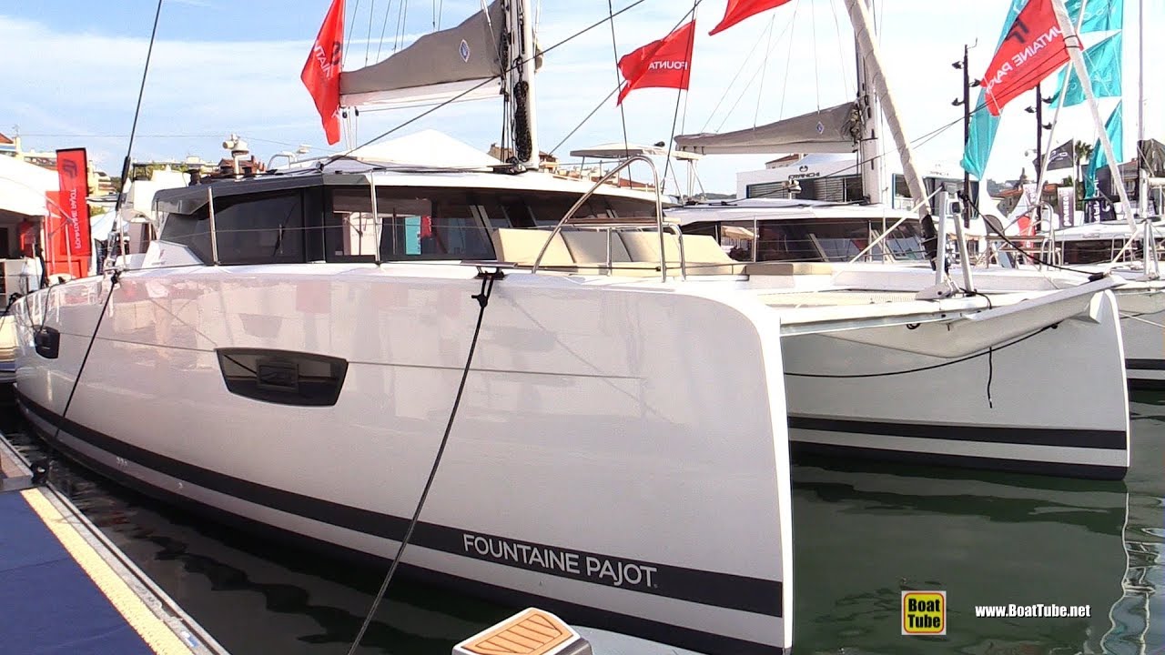 2019 Fountaine Pajot Astrea 42 Catamaran - Walkaround - 2018 Cannes Yachting Festival