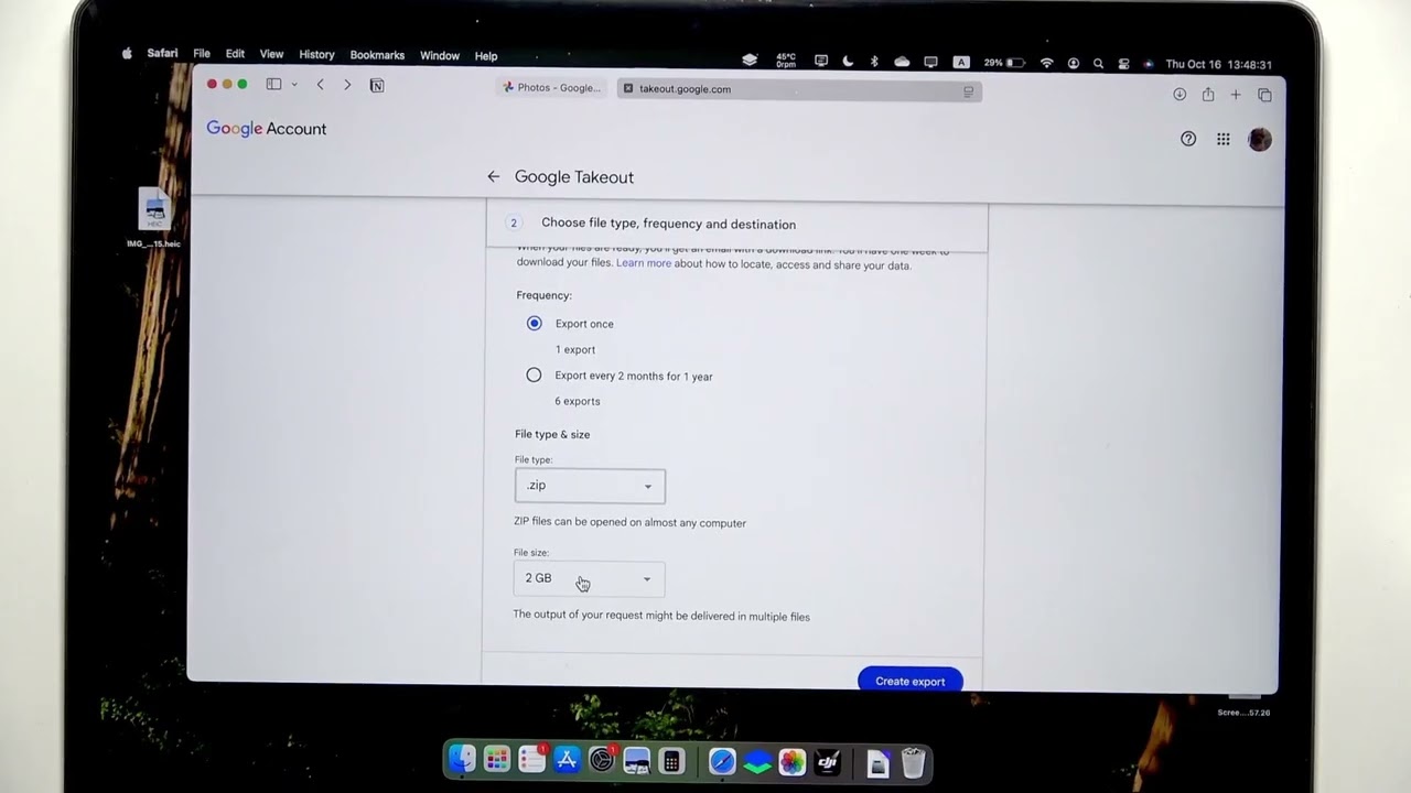 Google PhotosをMacBookに転送する方法