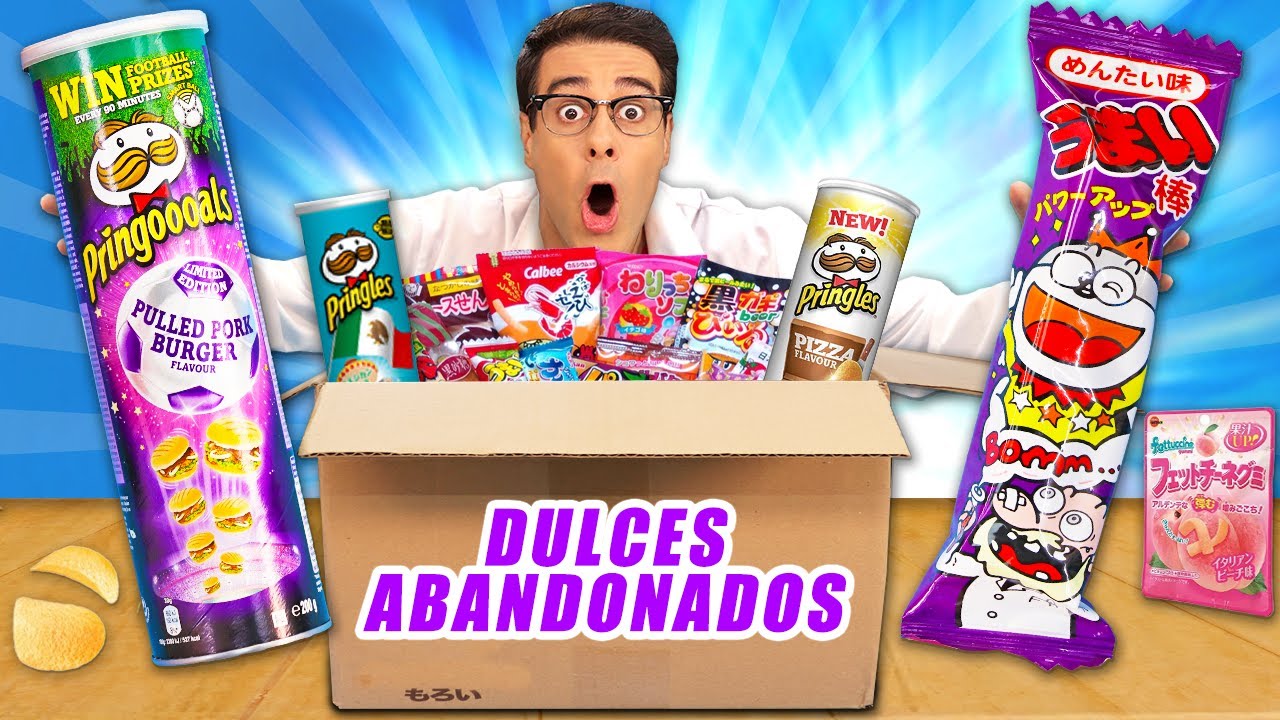 Probando DULCES ABANDONADOS de JAPÓN, CHINA y ESTADOS UNIDOS