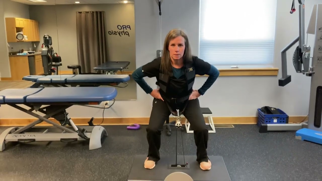 Eccentric Squats Using the kBox