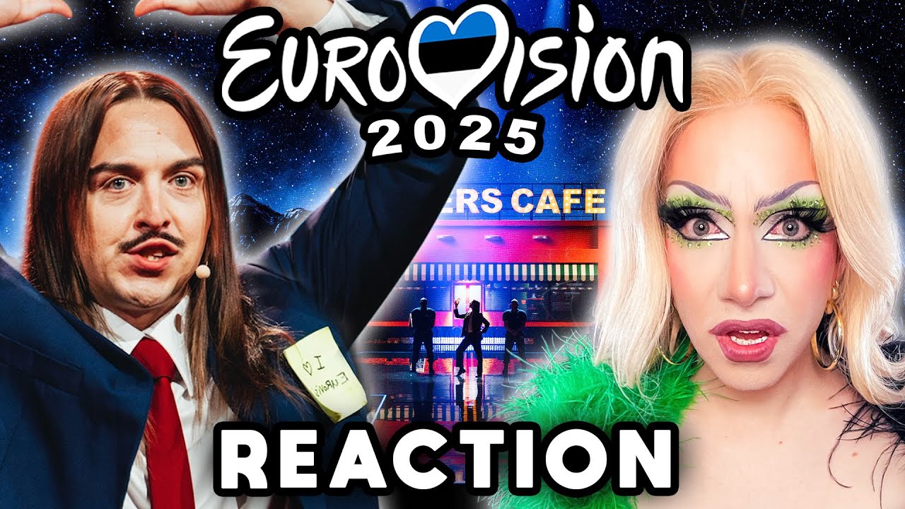 Tommy Cash - Espresso Macchiato (LIVE) | Estonia 🇪🇪 | Eurovision 2025 REACTION