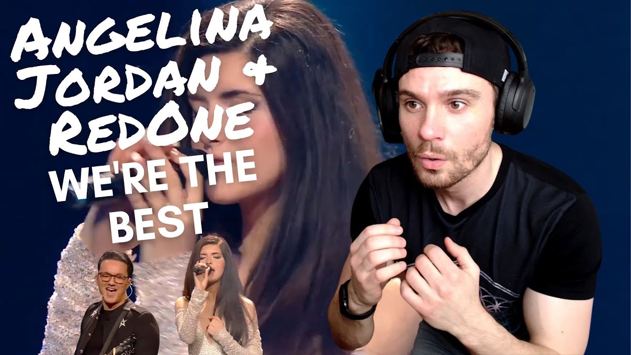 REACTING TO Angelina Jordan and RedOne - We're The Best