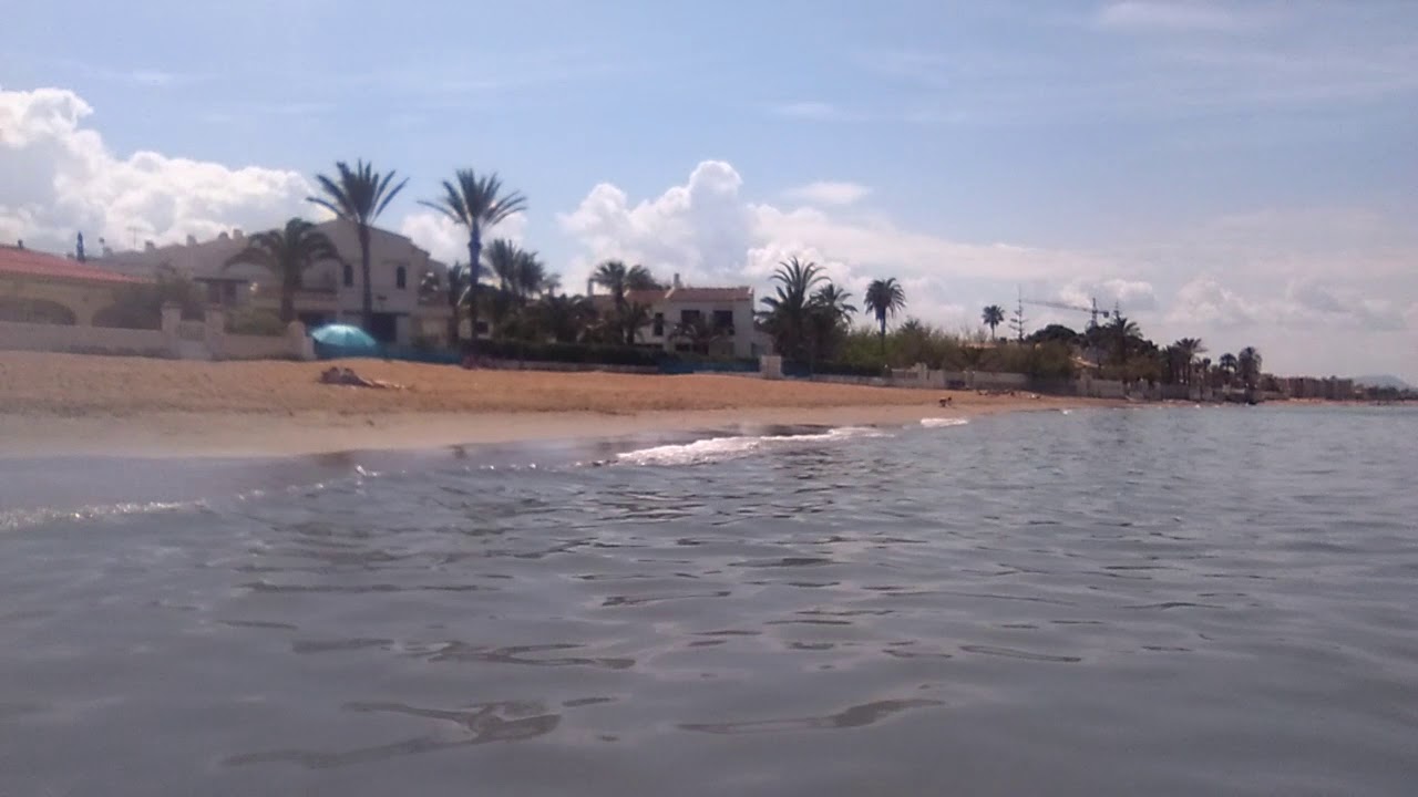 Пляж Las Marinas, Denia май 2918