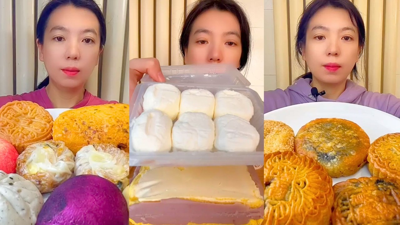Traditional Chinese Homemade Food Eating Show | Buns Noodles & Desserts Mukbang #89