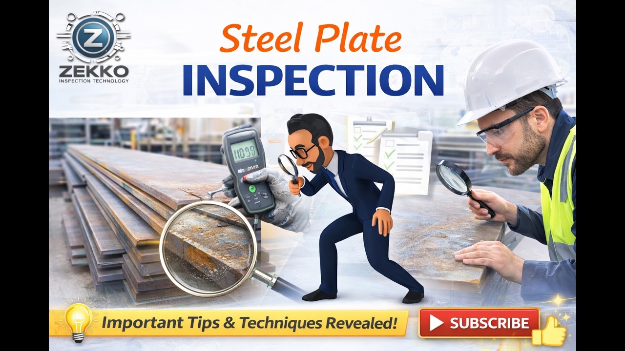 Inspection of Steel Plates, QC Inspection, Steel plate Manufacturing defects