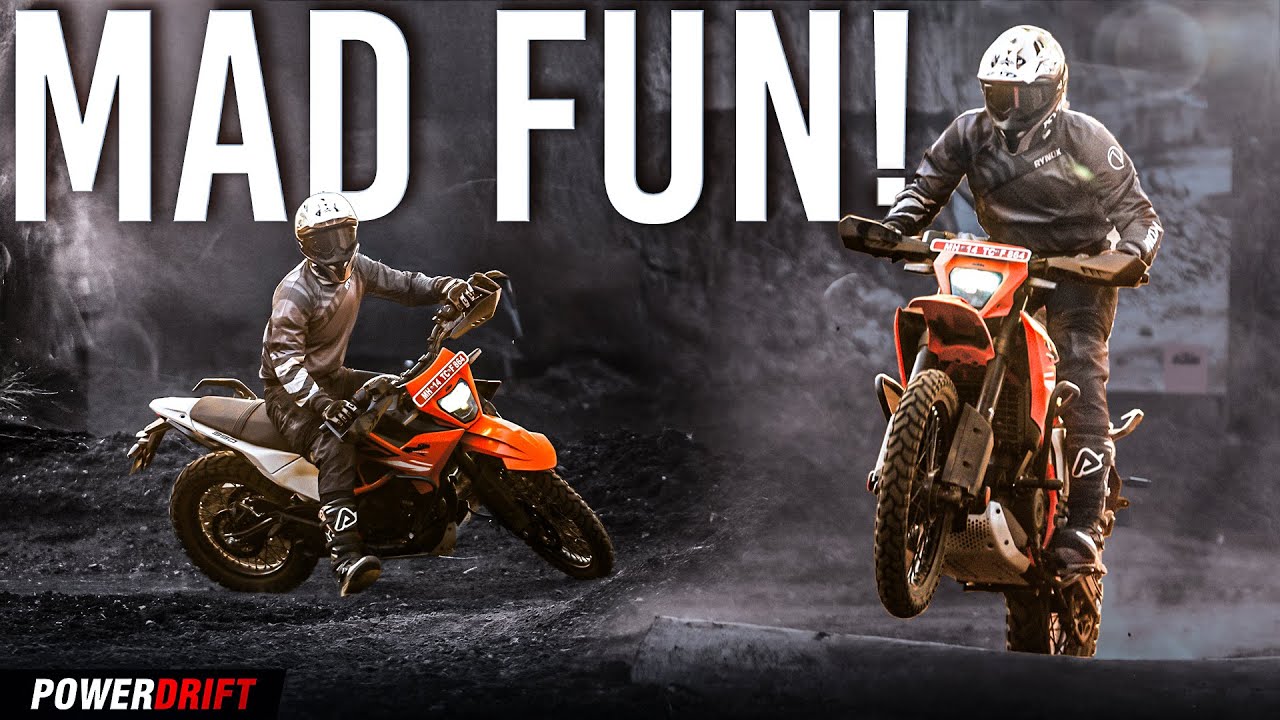 KTM 390 Enduro R | Fun at ₹3.36 Lakh | PowerDrift