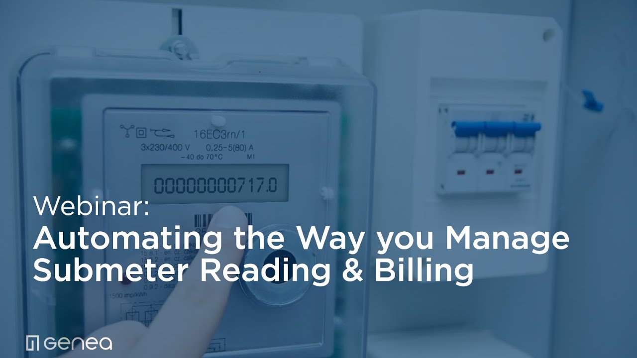Webinar: Automating the Way you Manage Submeter Reading and Billing