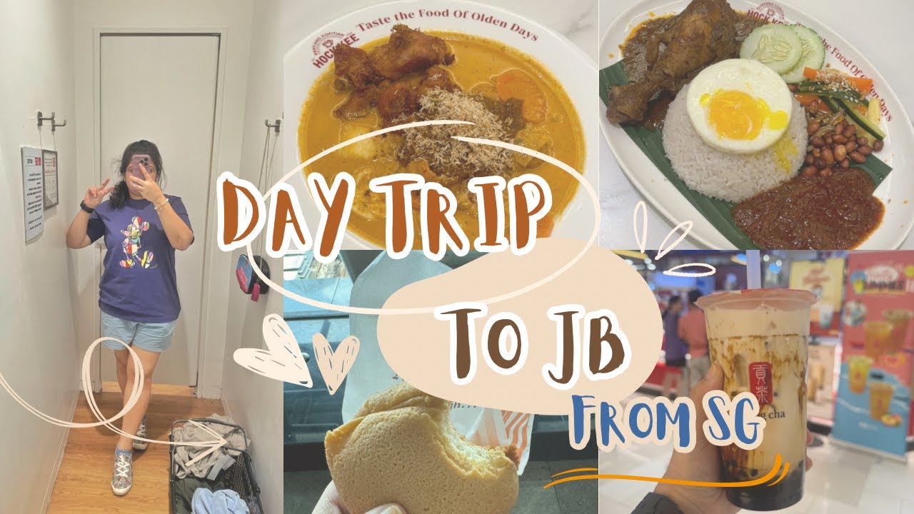 DayTrip To Johor Bahru from Singapore on a budget,2024|Things to do in JB CitySquare| #eat#shop #spa