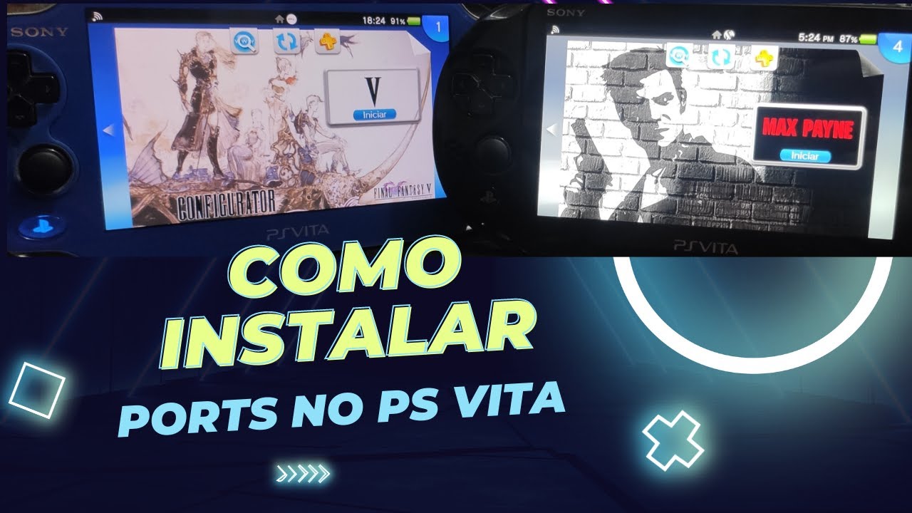 Como instalar ports no PS Vita!