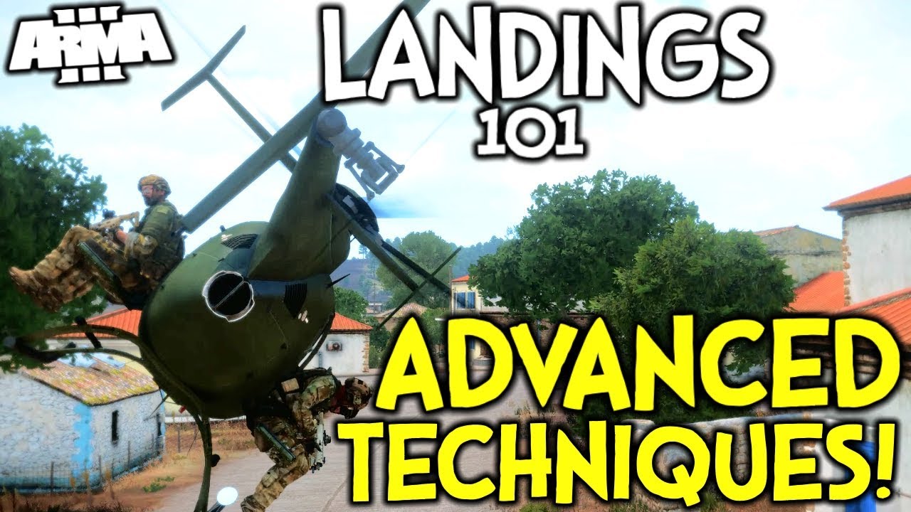 ArmA 3 Руководство по посадке вертолетов 101 ►АВАРИЙНЫЕ + ПРЕДВАРИТЕЛЬНЫЕ ПОСАДКИ!