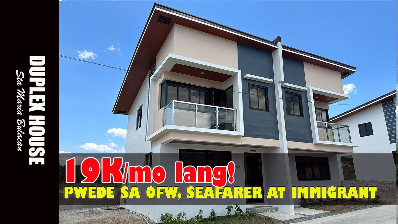 3 BEDROOM Duplex House in Bulacan I Felicia Model 1 ride lang to Balintawak & Divisoria