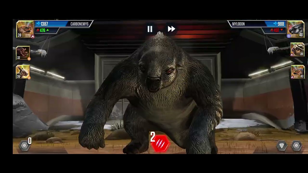 Voici mon compte Jurassic World Tge Game