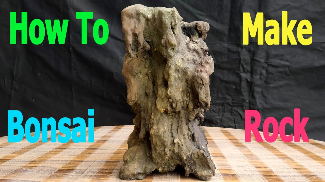 How To Make Bonsai Rock 2020//কিভাবে বনসাই রক তৈরী করবেন