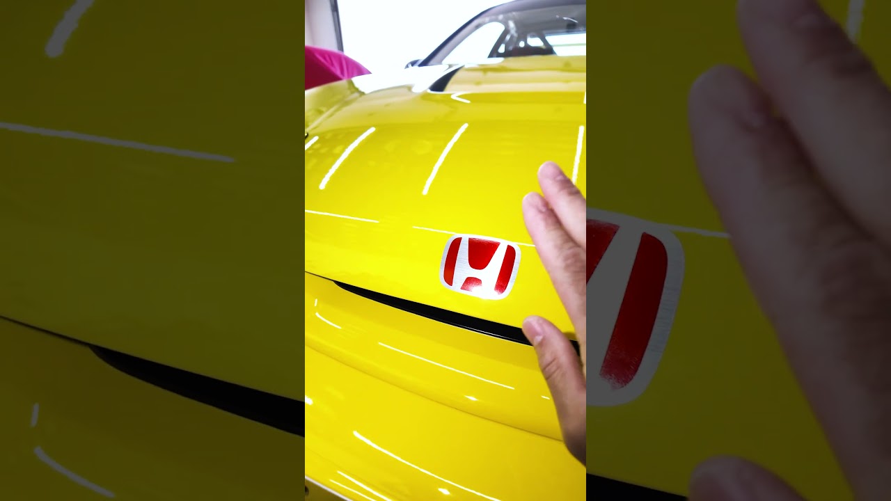 ASLAN aero Honda emblem decal | #OMGBUILDS | #INTEGRA