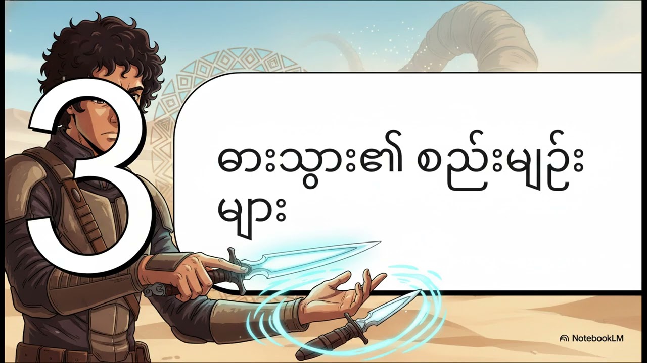 Dune 4 Crysknife  Dune ၏ စမ်းသပ်မှု