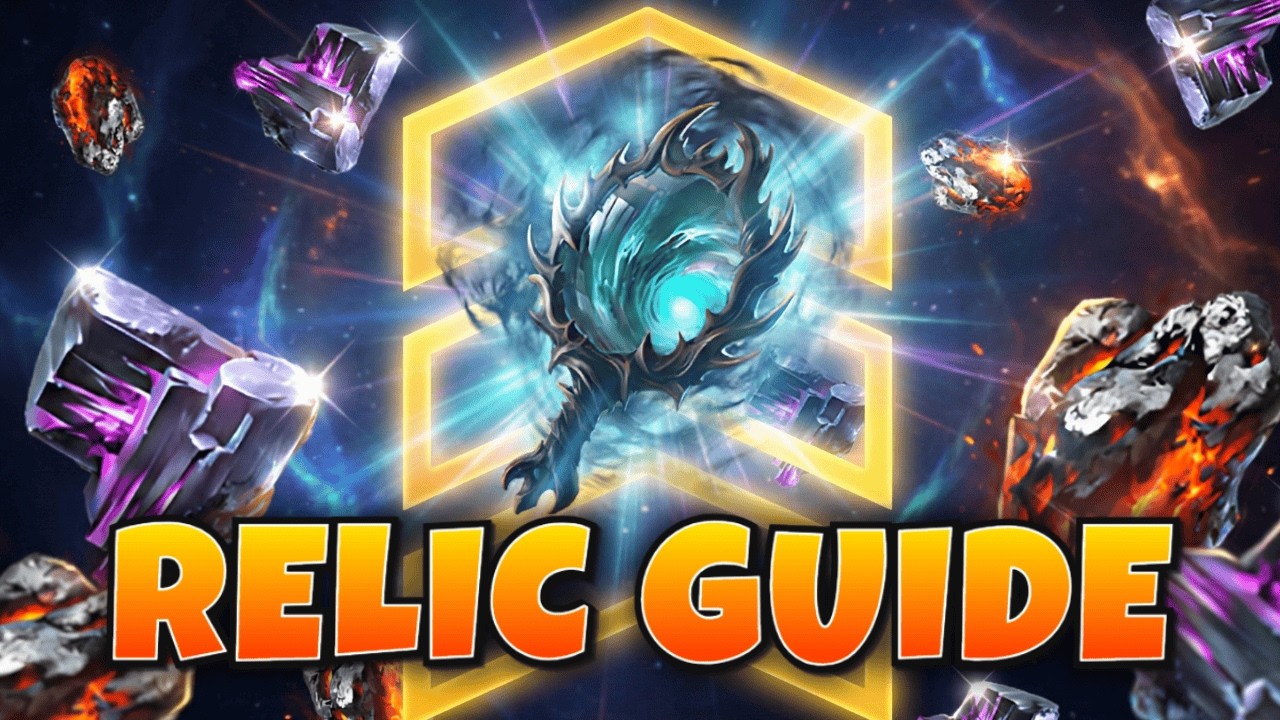 STOP WASTING STARSTONE!! How to upgrade relics the most efficient way... | Raid: Shadow Legends