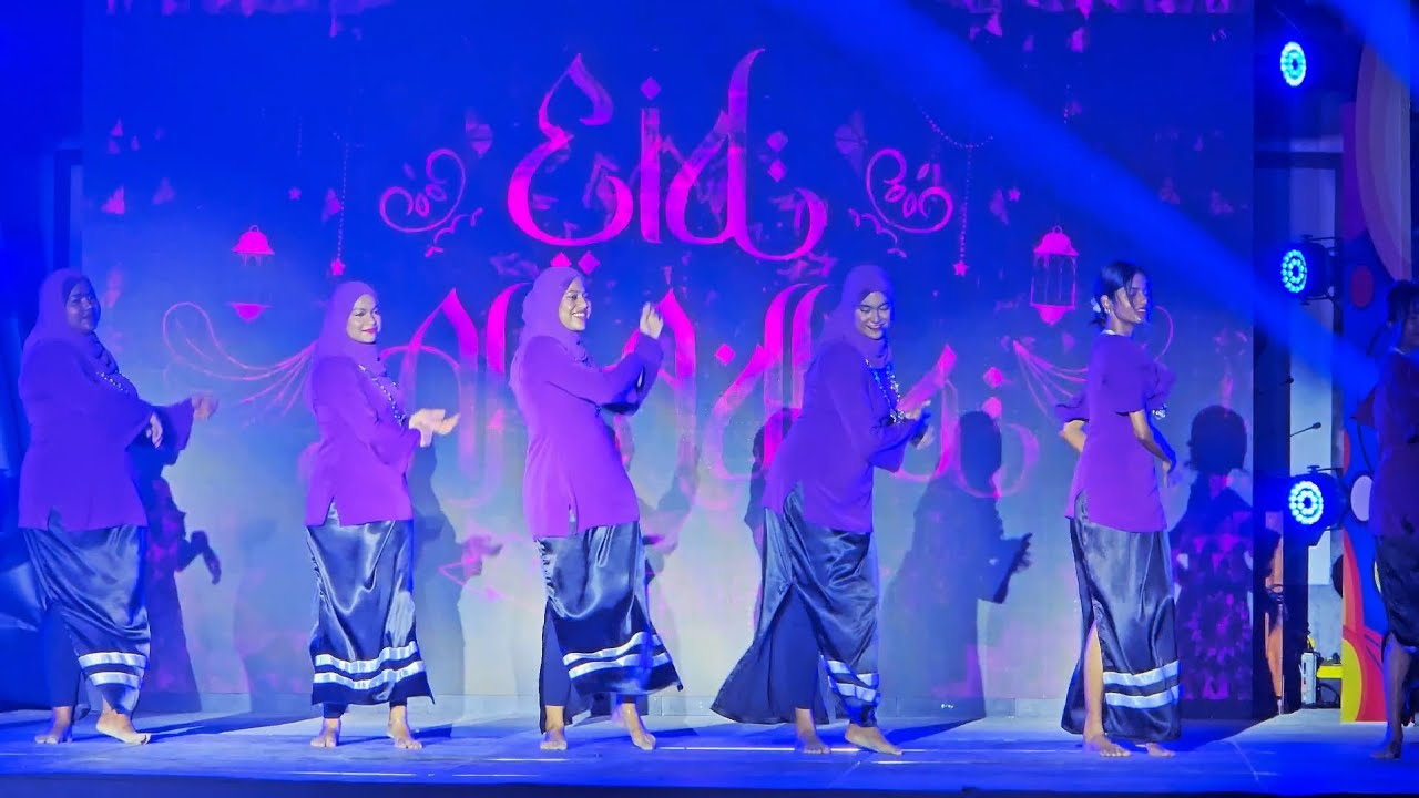 Gathaa amunaa performance on kamadhoo eid stage opening 1446