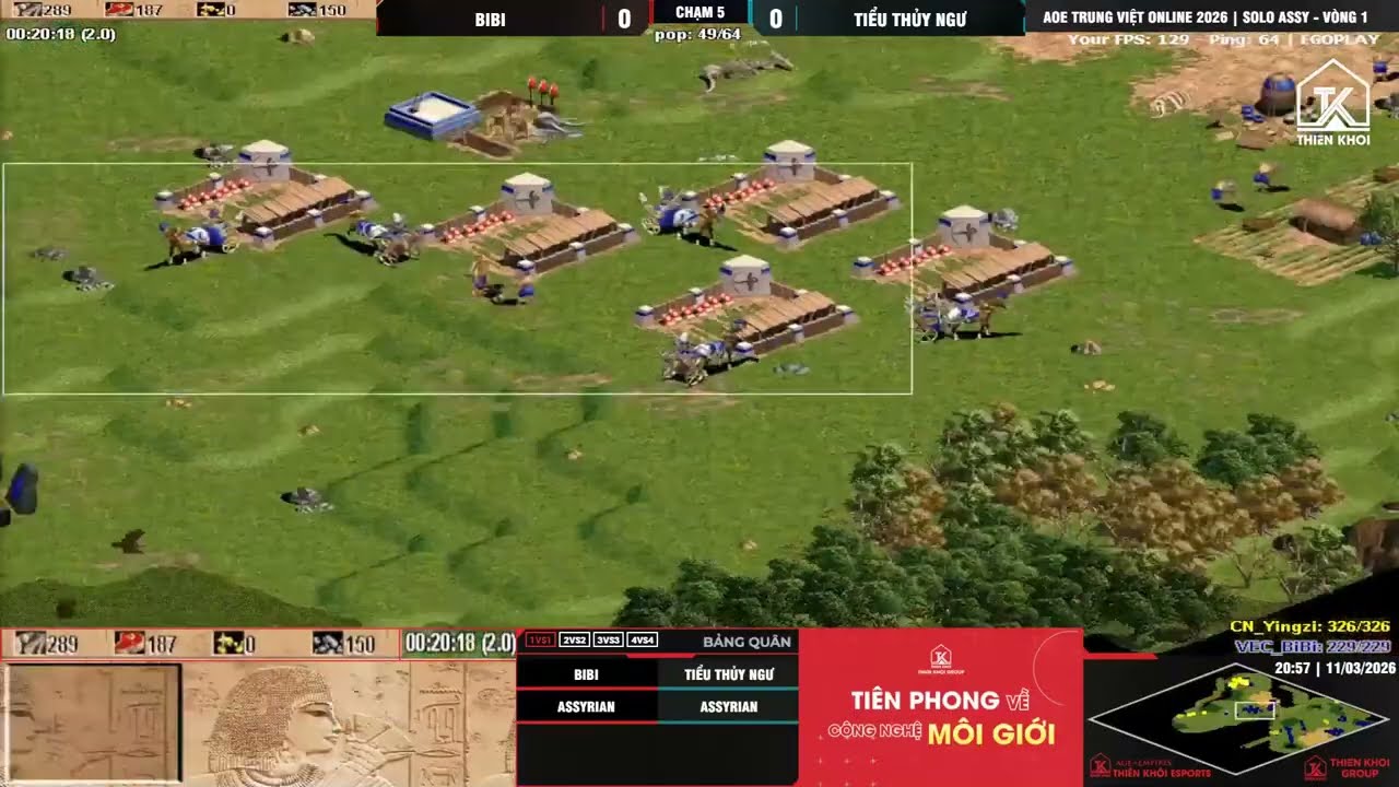 BIBI vs TIỂU THỦY NGƯ ASSYRIAN CHẠM 5