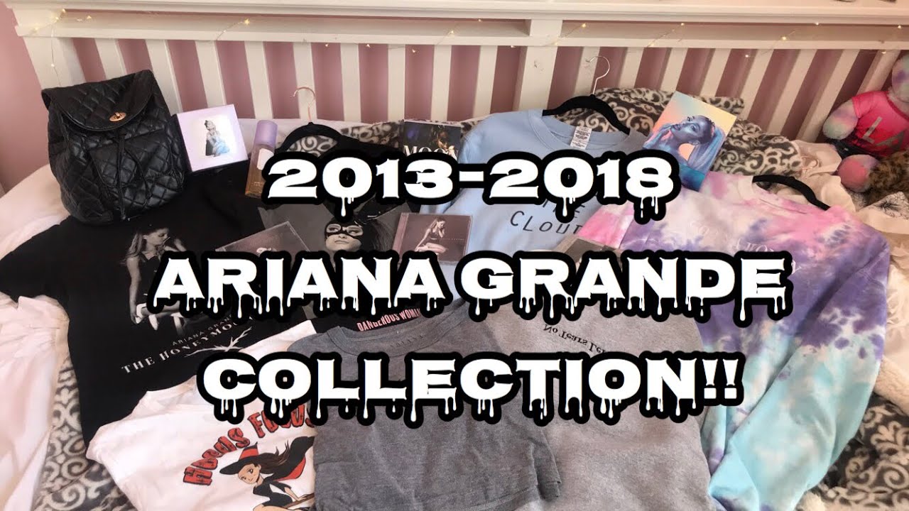 MY ARIANA GRANDE COLLECTION!!//REVIEW OF THE NEW “CLOUD” STARBUCKS DRINK!!♡♡