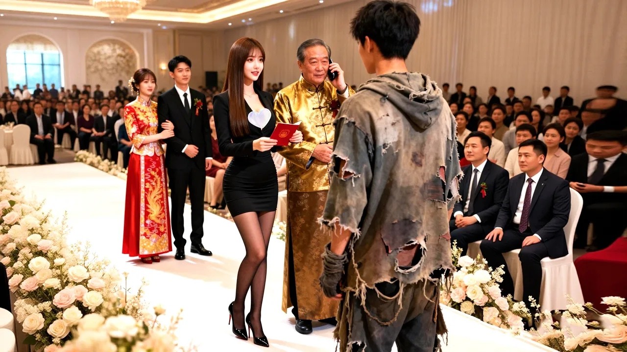 窮小伙結婚當天被退婚眾人以為他再無人嫁，不料下秒首富一個電話喚來美女總裁，當即奉上千億支票和他成婚，從此逆襲人生！#短劇 #短劇全集 #短劇推薦