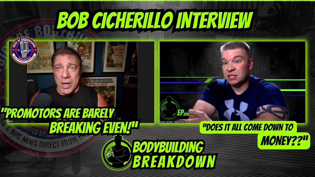 Bob Cicherillo TELLS ALL ! UNTOLD ATHLETE'S REP & IFBB ELEMENTS! - The Bodybuilding BREAKDOWN