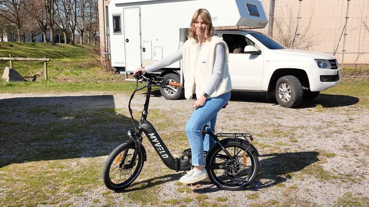 E-BIKE fürs Wohnmobil Das wohl kleinste echte Camping Elektro-Klapprad der Welt! MYVELO BERLIN