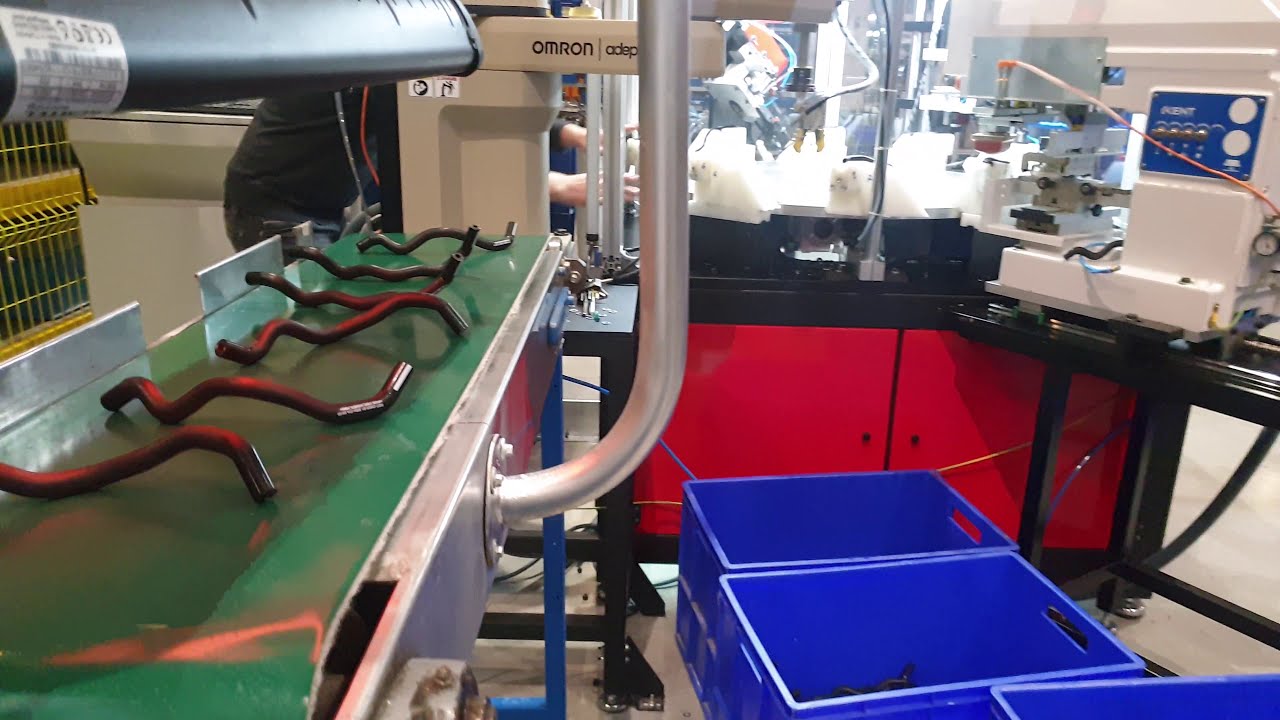 PAD PRINTING, Rubber Hoses,  Rotary Table Rubber Cutter, Stamp, Vision Control and Robot