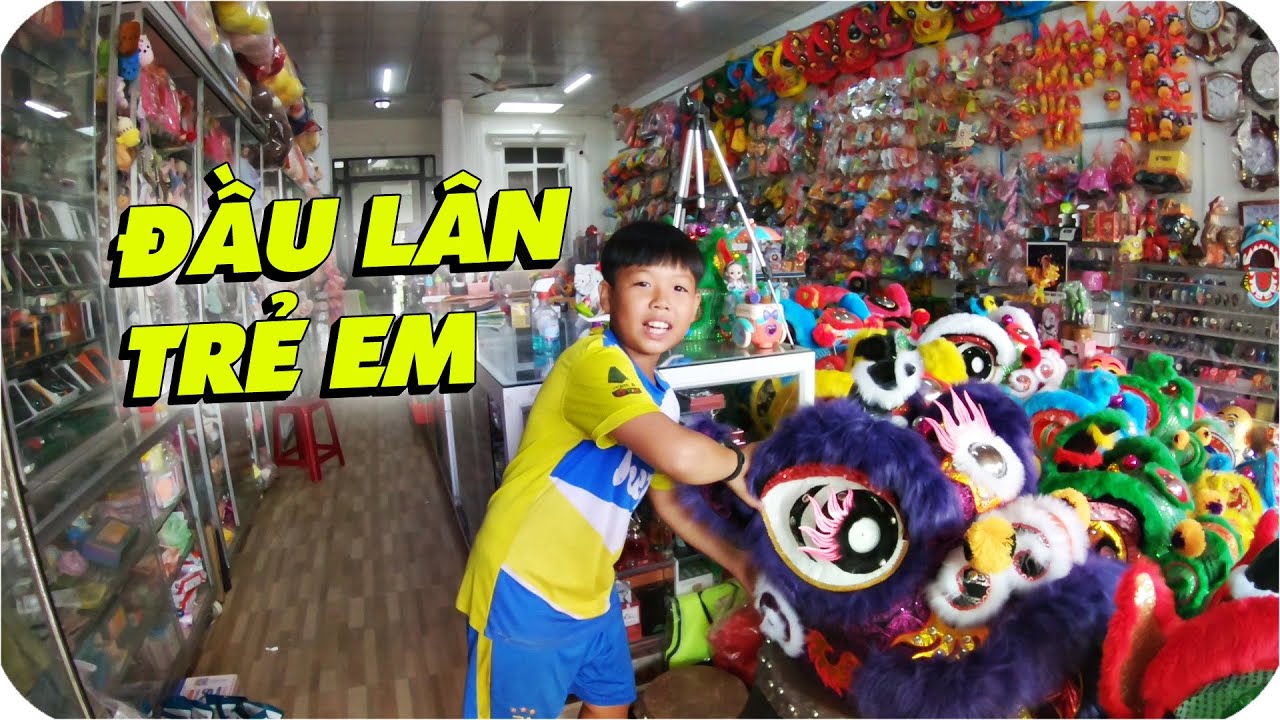 Bình Minh TV | Vlog Quân Lổ Đi Mua Đầu Lân Loại Rẻ