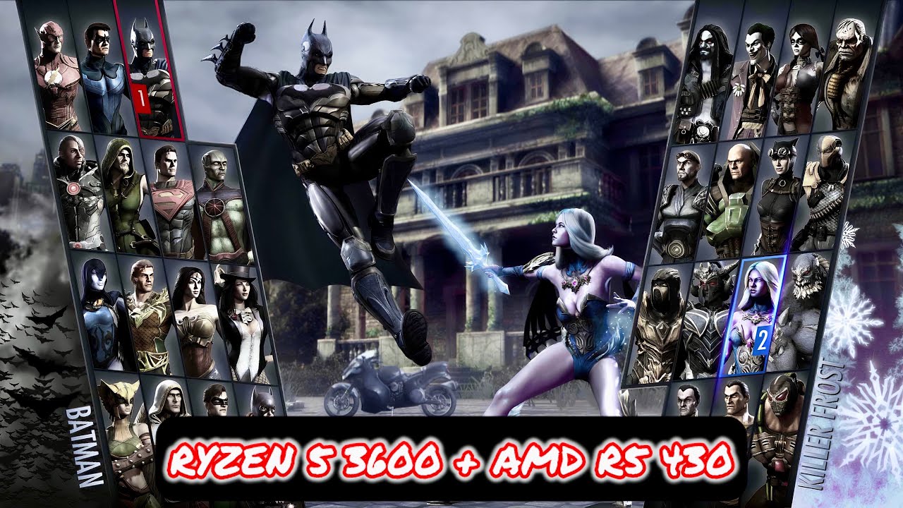 Can AMD R5 430 Run Injustice: Gods Among Us?! Low-End PC Test