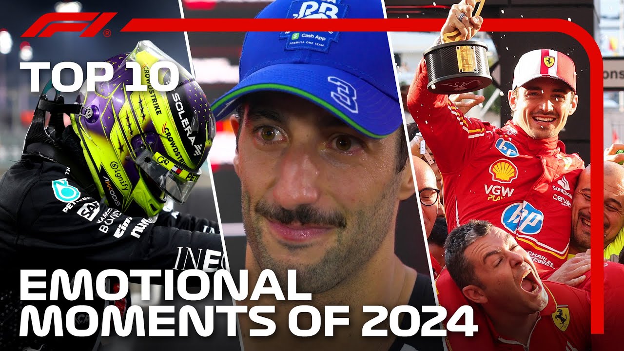 Moments That Made Us All Emotional During The 2024 F1 Season!