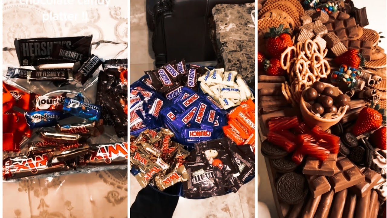 Chocolate platter 🍫 part 2😋 #chocolates #asmr#platter#satisfying