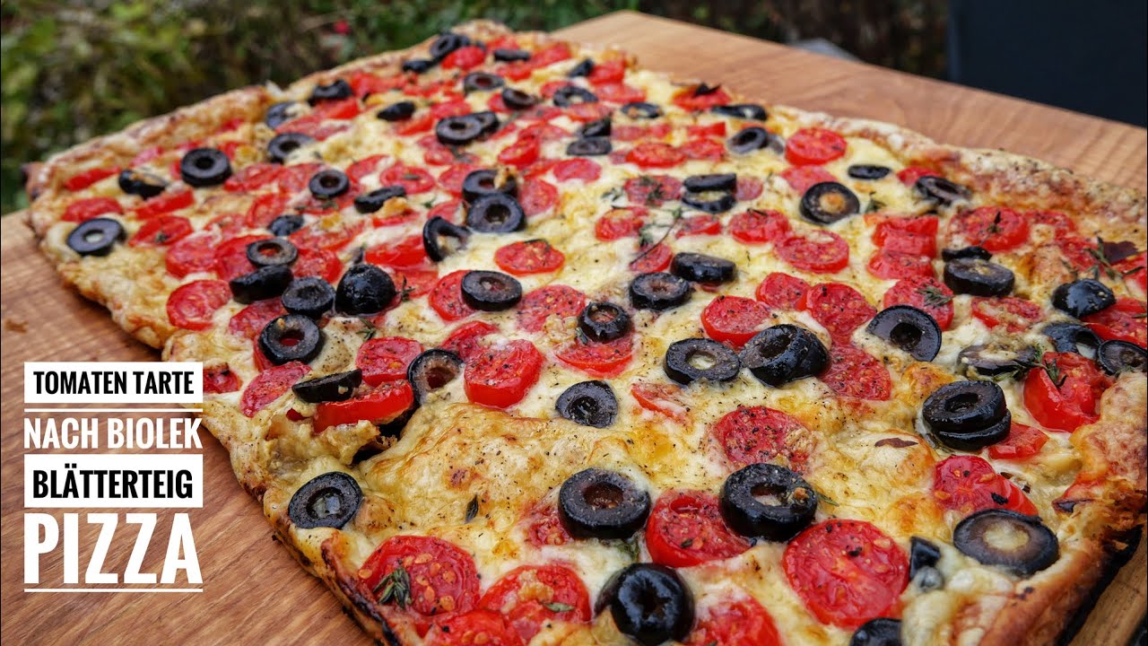 #526: Tomatentarte nach Alfred Biolek / alfredissimo (oder ist es eine Blätterteig-Pizza?)
