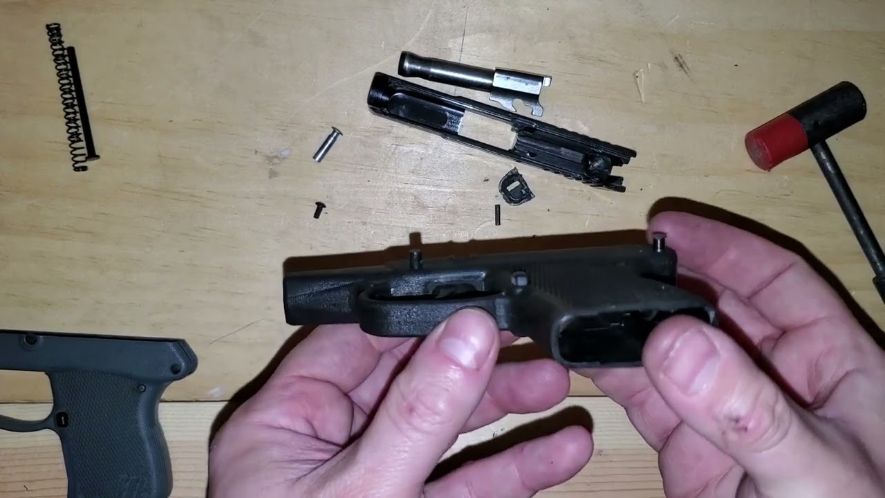 Замена рукоятки KELTEC P32
