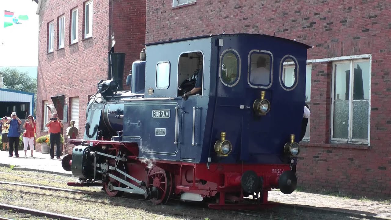 Dampflok Borkum der Borkumer Kleinbahn