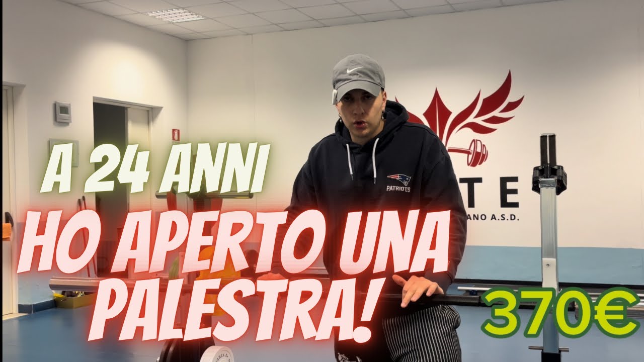 Ho aperto una PALESTRA A 24 ANNI (quanto costa?) #elite #palestra