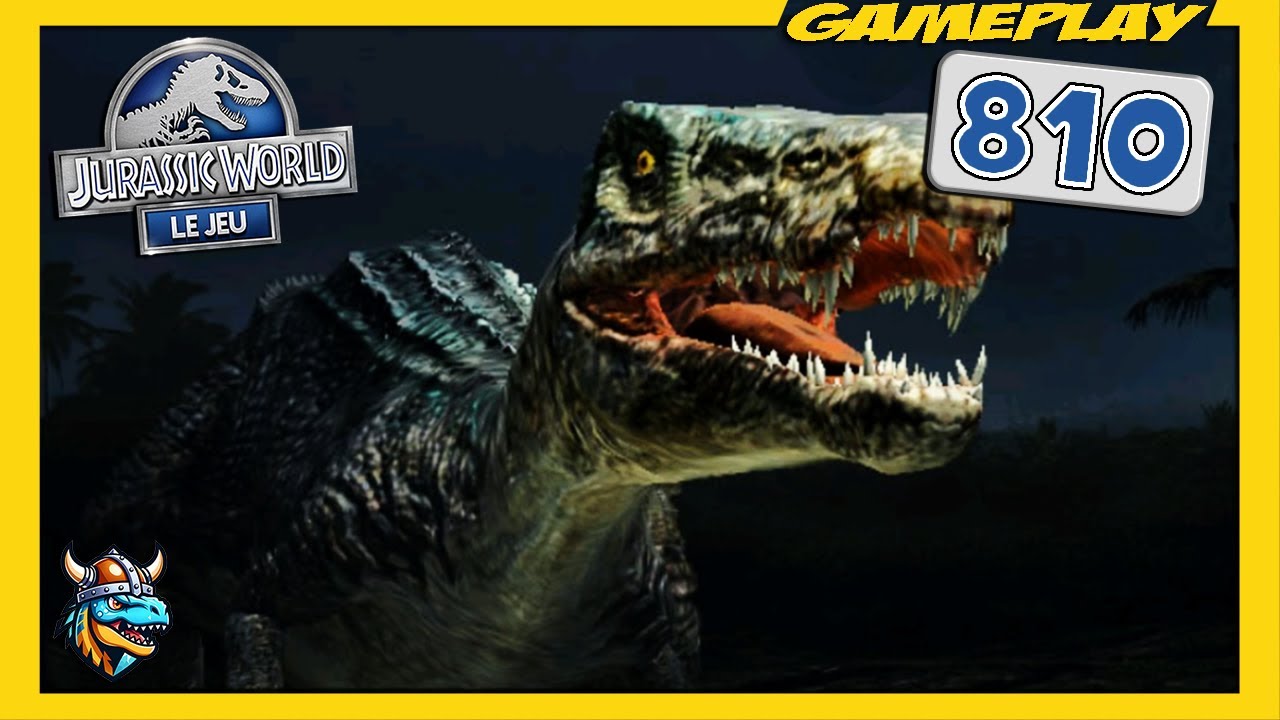 SURVIVANT SOLITAIRE, LE MAGNIFIQUE BARYONYX ► JURASSIC WORLD: Le Jeu 810 - royleviking
