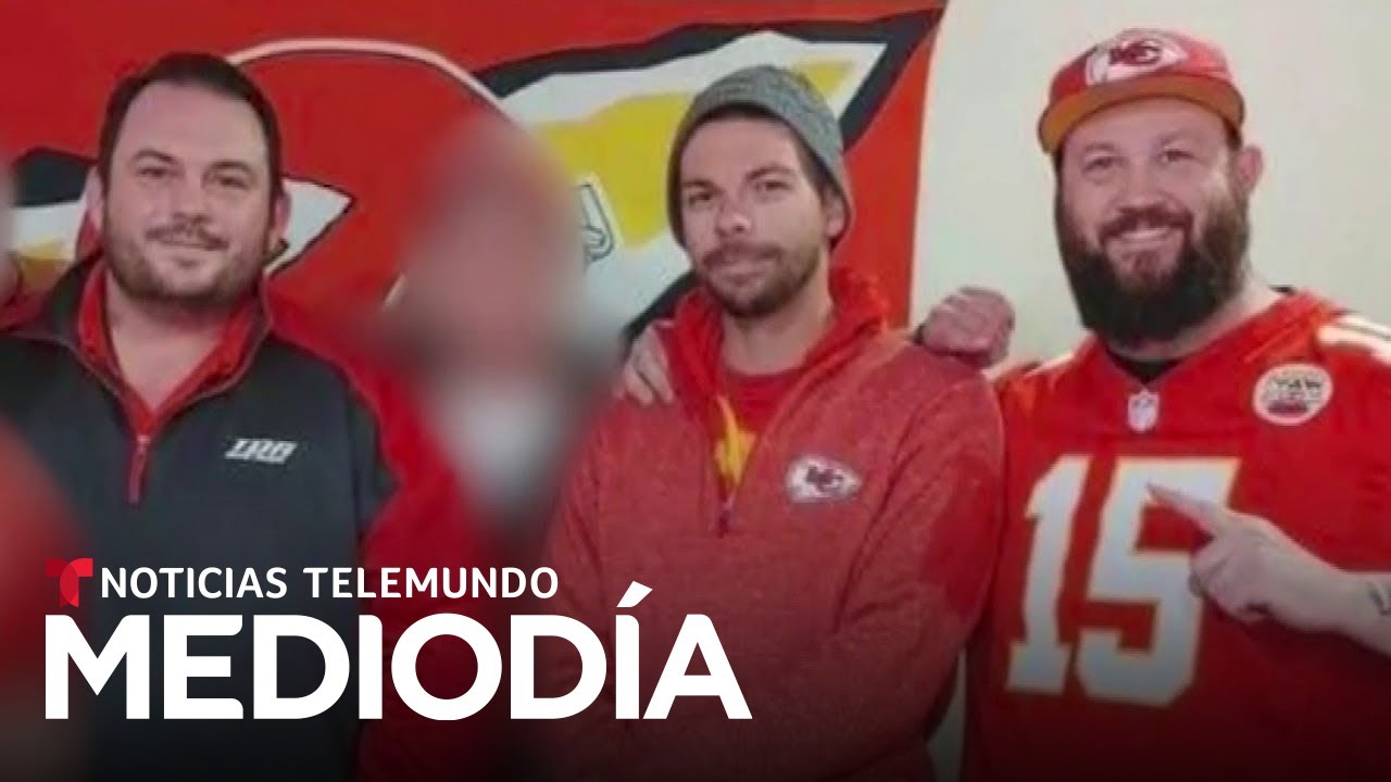 Acusan a dos personas por muertes de tres fans de los Kansas City Chiefs | Noticias Telemundo
