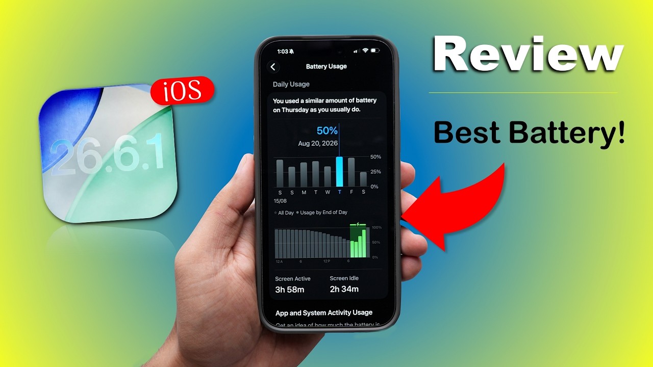 iOS 26.6.1 Review | Best iOS 26 Update Till Now? Don't Update Before Watching (HINDI)