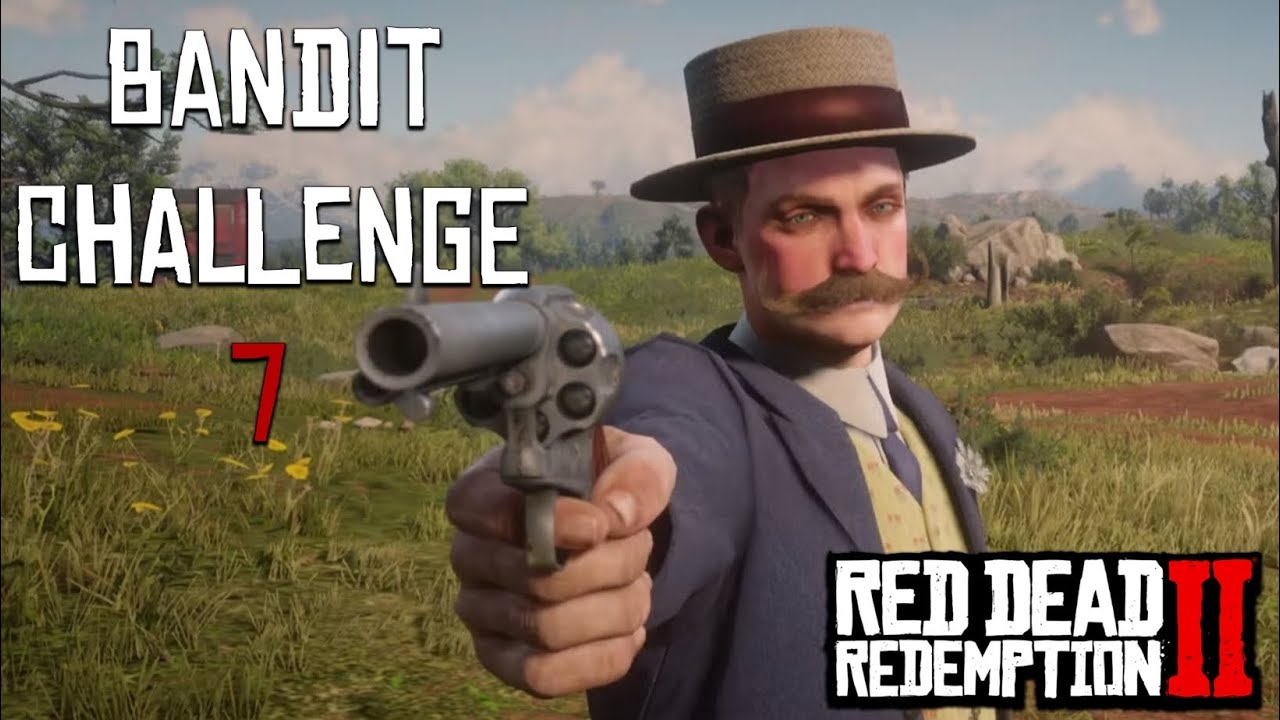 Red Dead Redemption 2 | Bandit Challenge 7 - Rob $50 Worth Of Cash And Valuables From Townsfolk