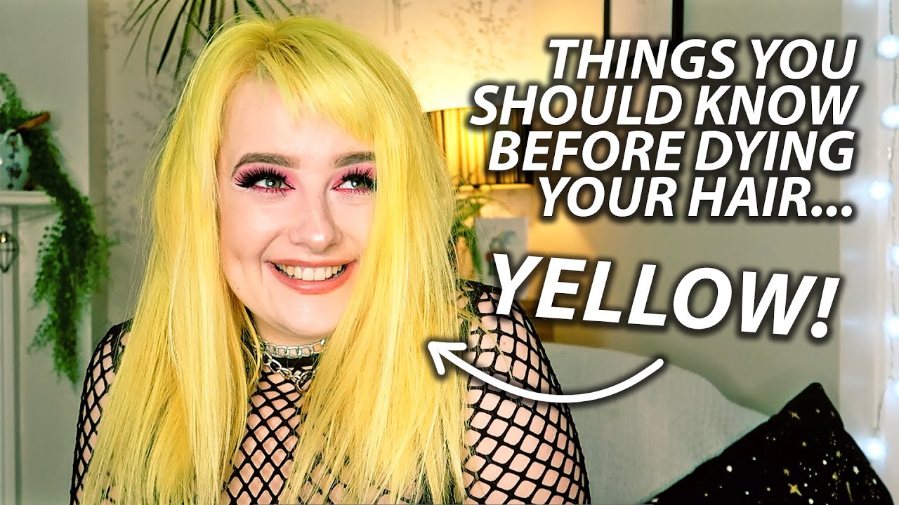 Things You SHOULD Know Before Dying Your Hair YELLOW!