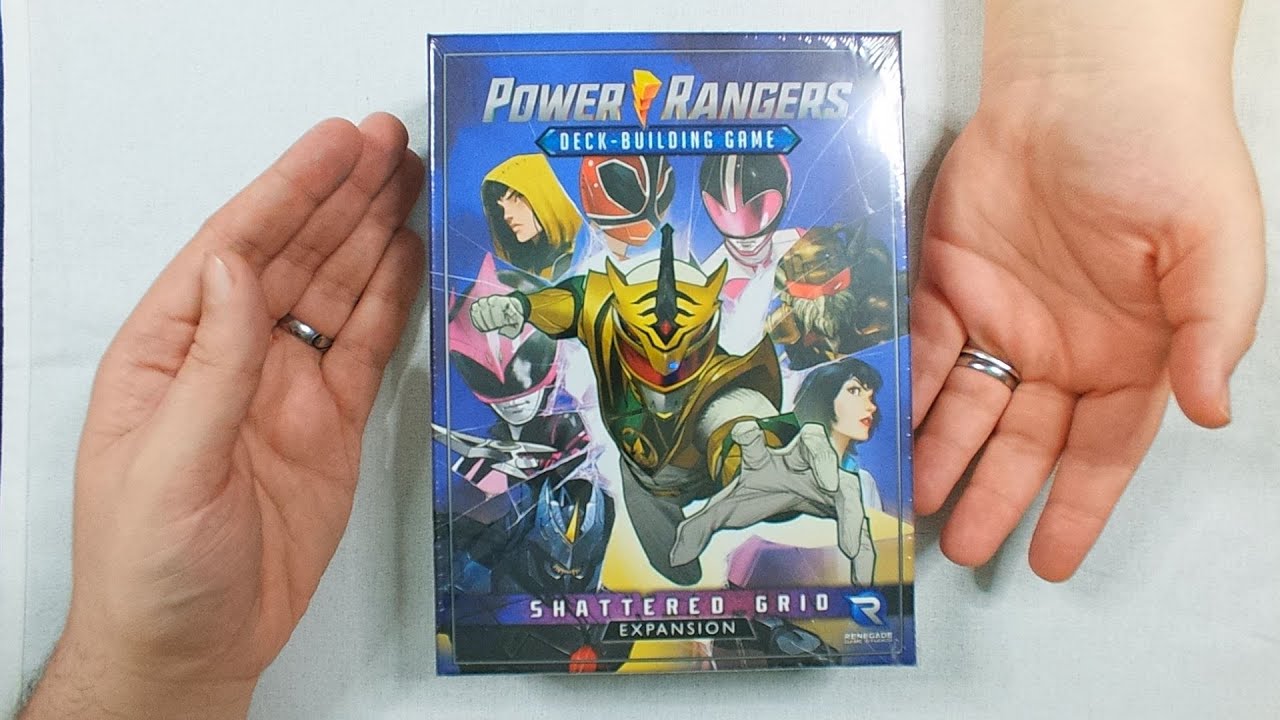 Power Rangers Deck Building Game: Shattered Grid Expansion Card Walkthrough